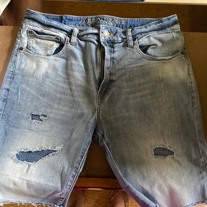 American Eagle men’s Core Flex jean shorts